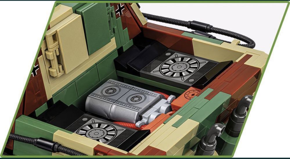 Klocki cobi 2580 czołg Jagdtiger