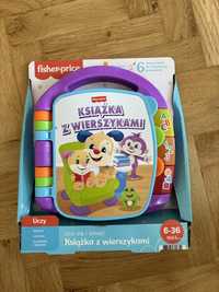 Fisher-Price Ucz się i śmiej! Książka z wierszykami FRC70