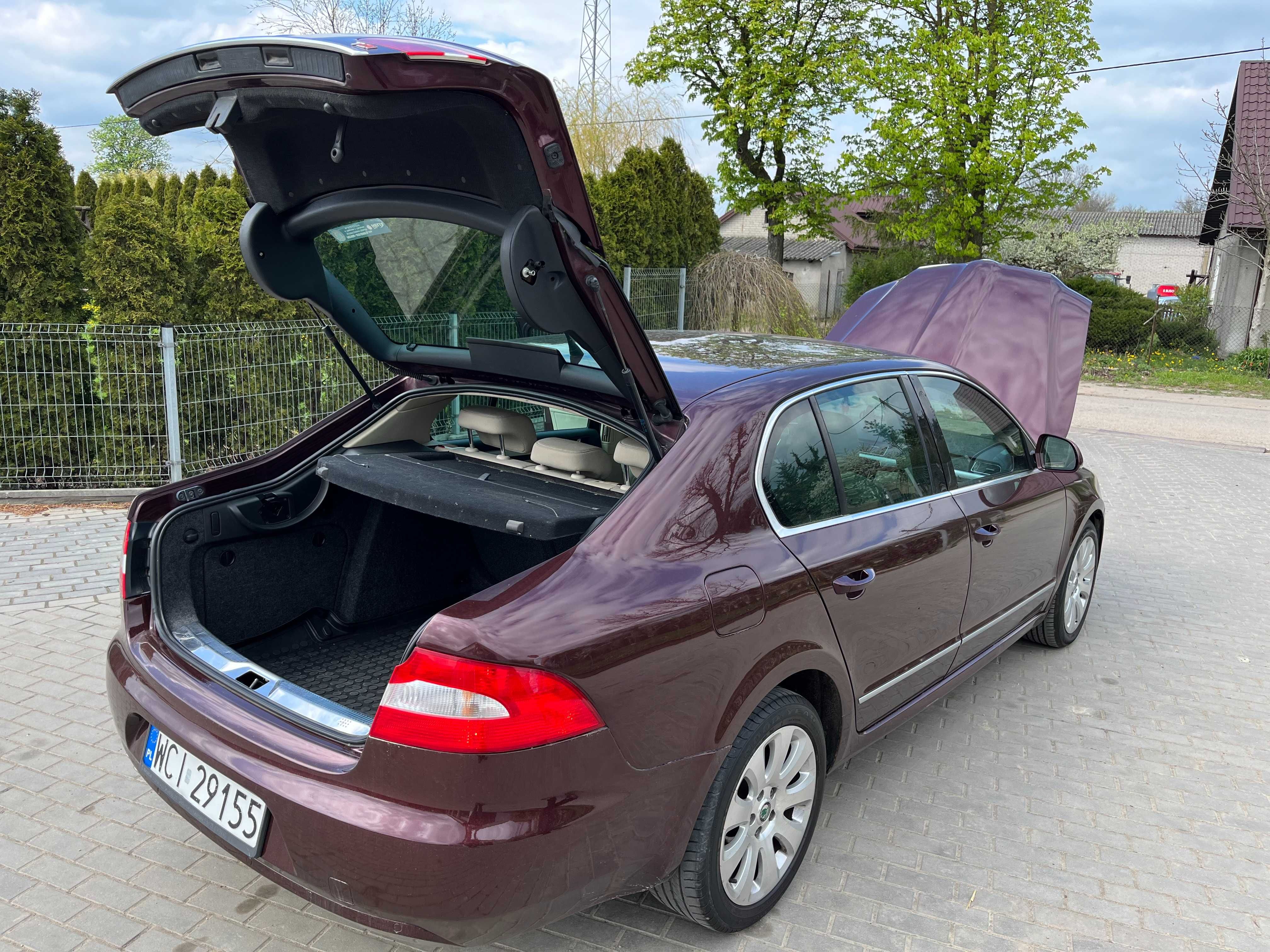 Skoda superb II z 2009 roku