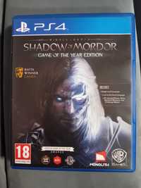 SHADOW of MORDOR gra na ps4