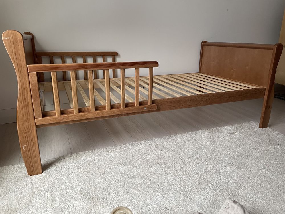 Łóżeczko dziecięce dla trzylatka Noble Toddler Bed 140×70 vintage