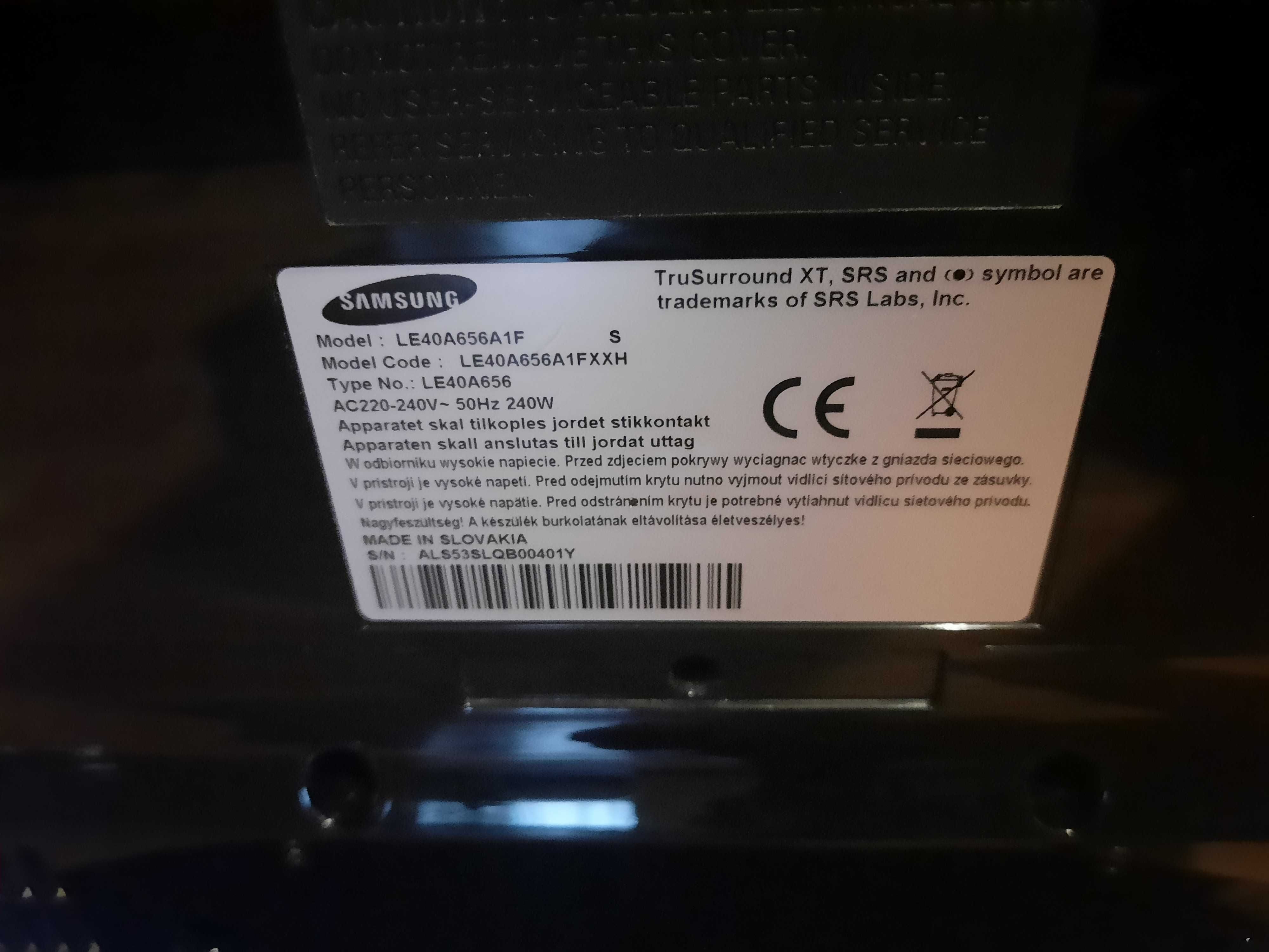 Samsung TV LE 40A656