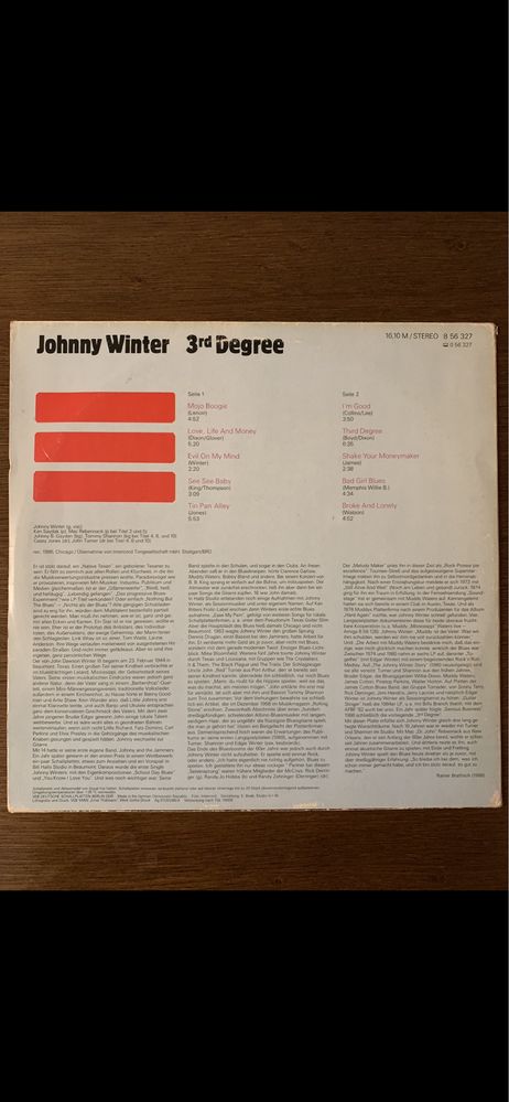 Винил/пластинка Grover Washington, JR./Johnny Winter
