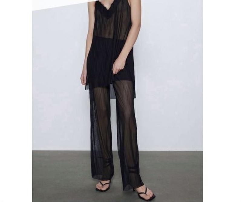 Zara прозорі штани s - розмір