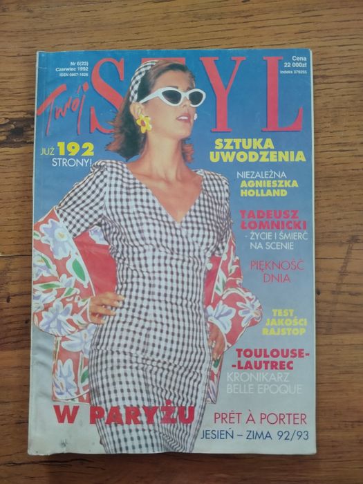 Czasopismo - Twój styl czerwiec 1992
