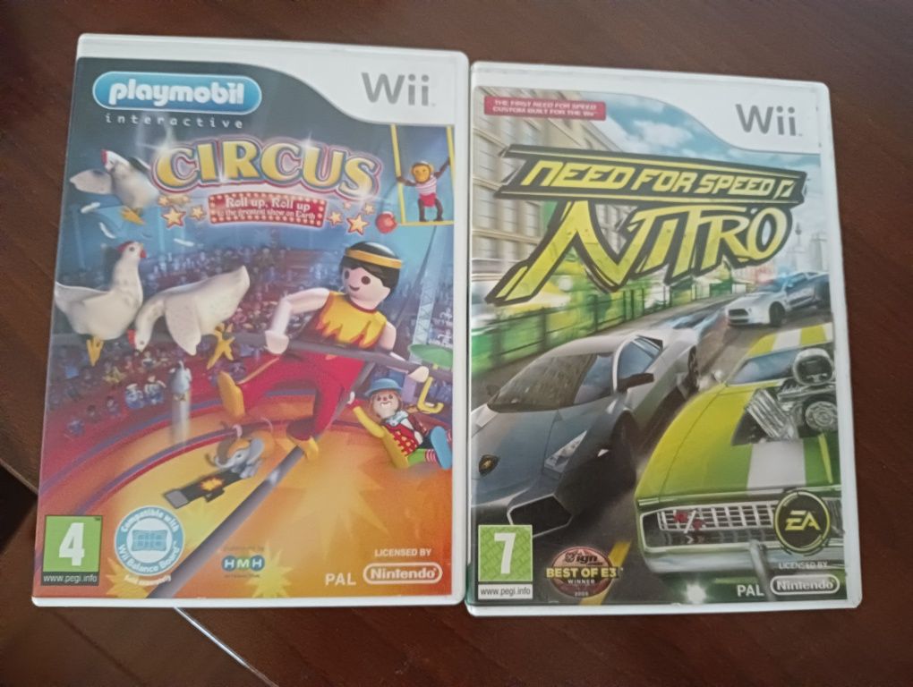 Jogos para Nintendo Wii.