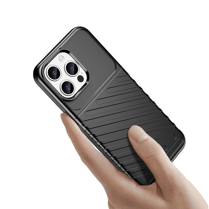 Pancerne Etui Iphone 15 Pro Max Thunder Case - Czarne