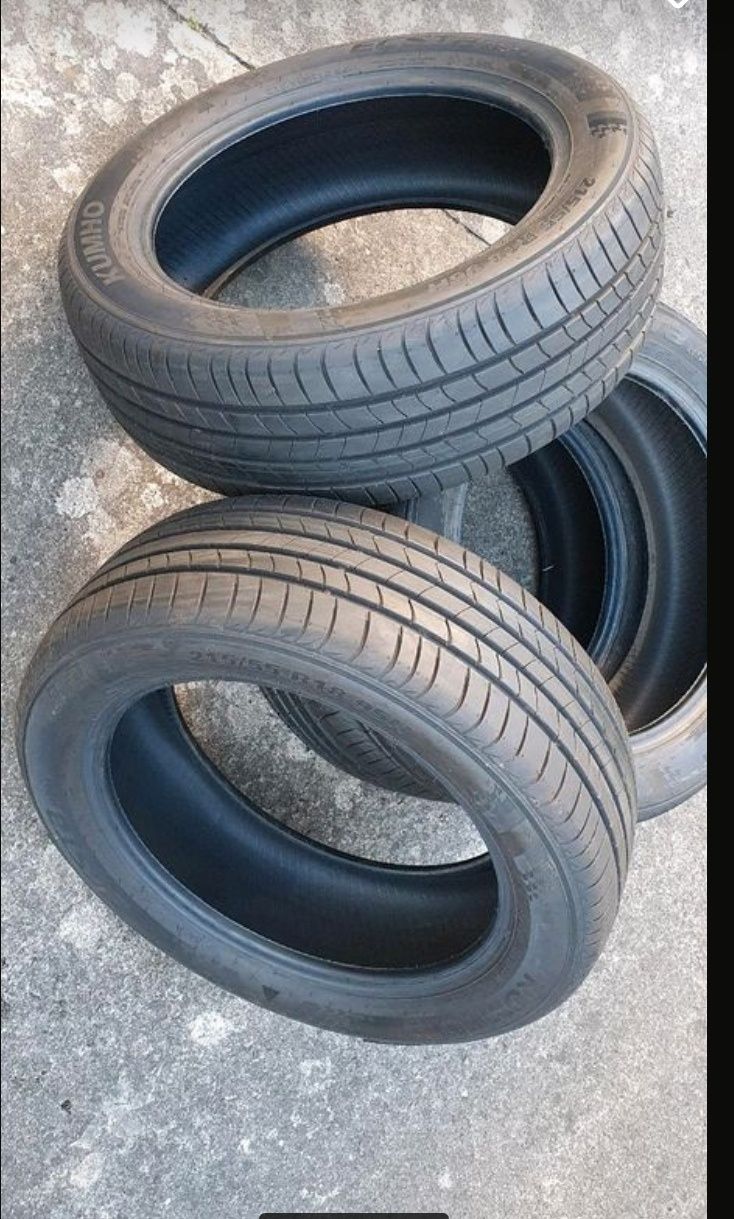 Opony 215/55 R18  Kumho ecsta HS51 rok produkcji 2023 r Bdb Stan