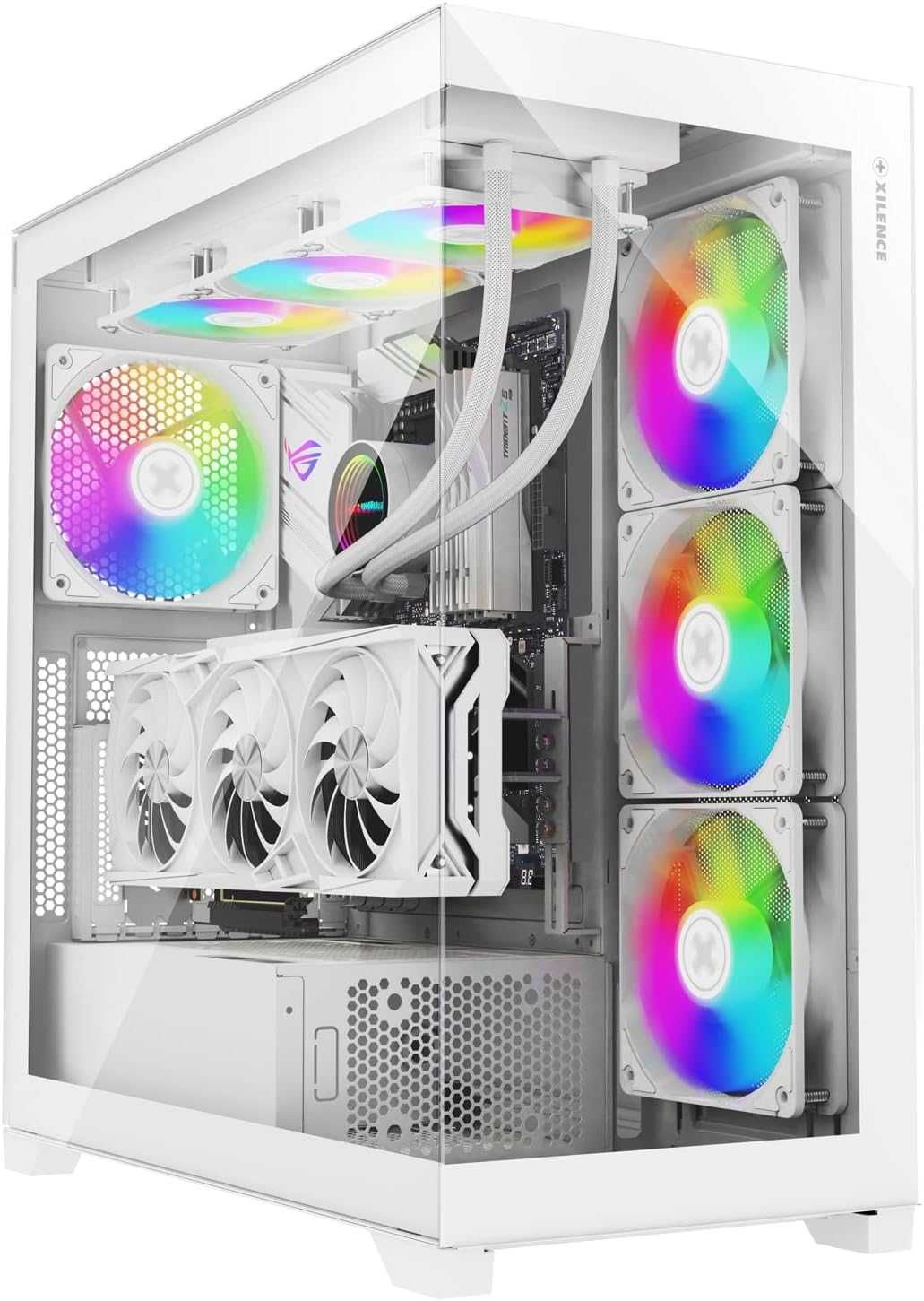 корпсус пк Xilence X818.W.ARGB  4 x 140 mm ARGB кулера