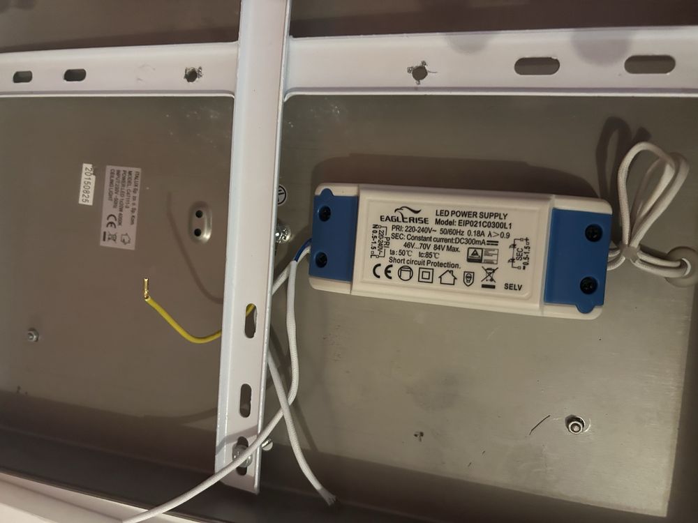 Lampa led kwadratowa