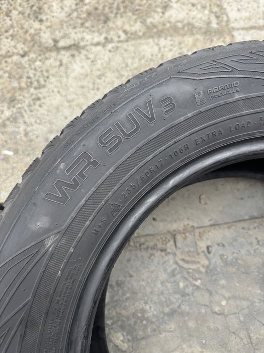 235/60R17 Nokian WR SUV3 2шт 2022рік
