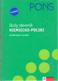 DUŻY SŁOWNIK Niemiecko-Polski - Pons wyd. LektorKlett