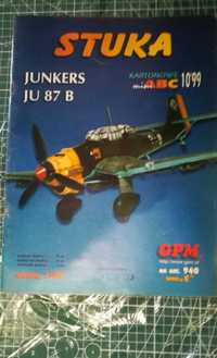 JUNKERS Yu 87 model kartonowy