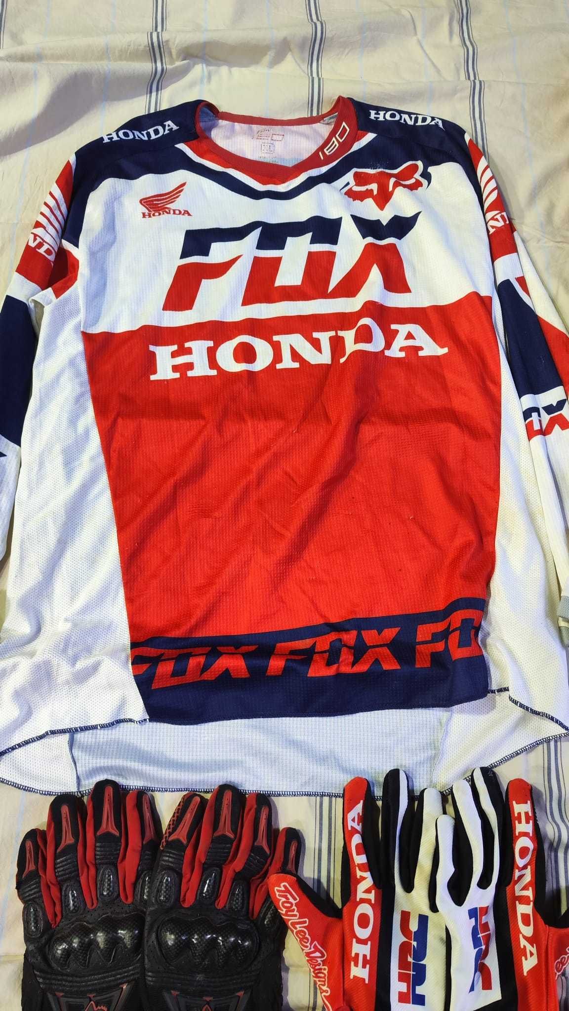 Equipamento motocross Honda