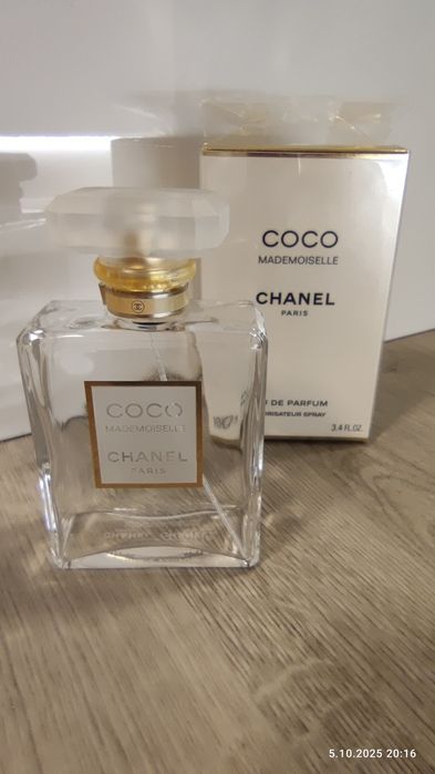 Pusty flakon po perfumach Chanel Mademoiselle EDP 100 ml