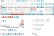 Keycaps PBT Cherry Profile, z 104 Klawiszami, nowy Design i komfort 4U