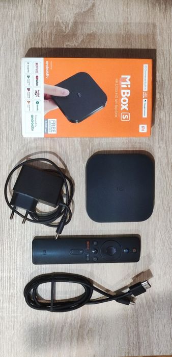 Xiaomi Mi Box s 4к ТВ приставка