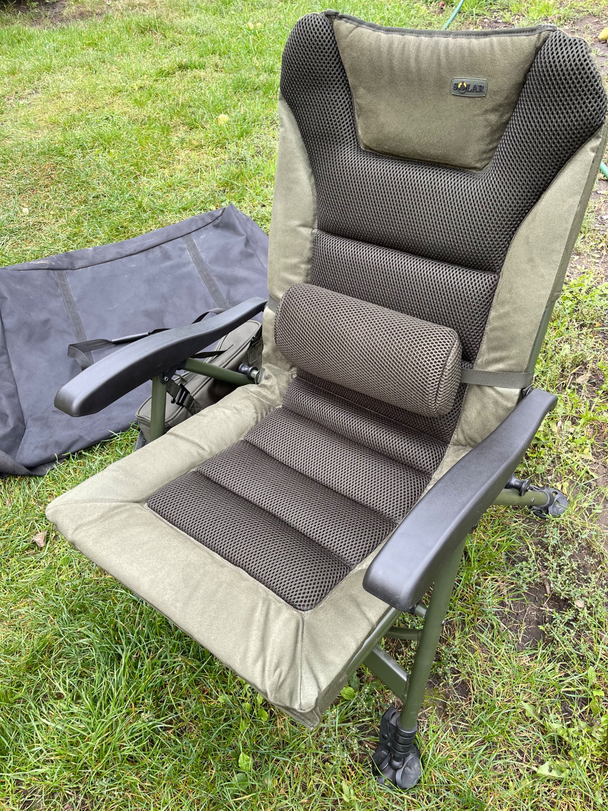 Кресло карповое SOLAR SP C-Tech Reclіner Chair Low ,(Англия) + ЧЕХОЛ.