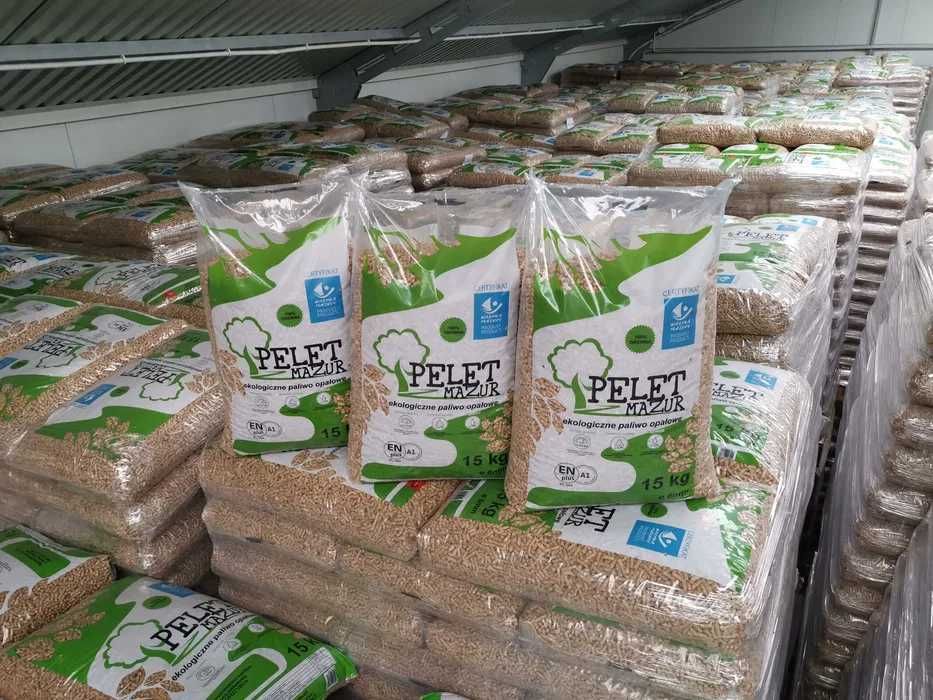 Pellet Mazur Certyfikowany czysta sosna!!