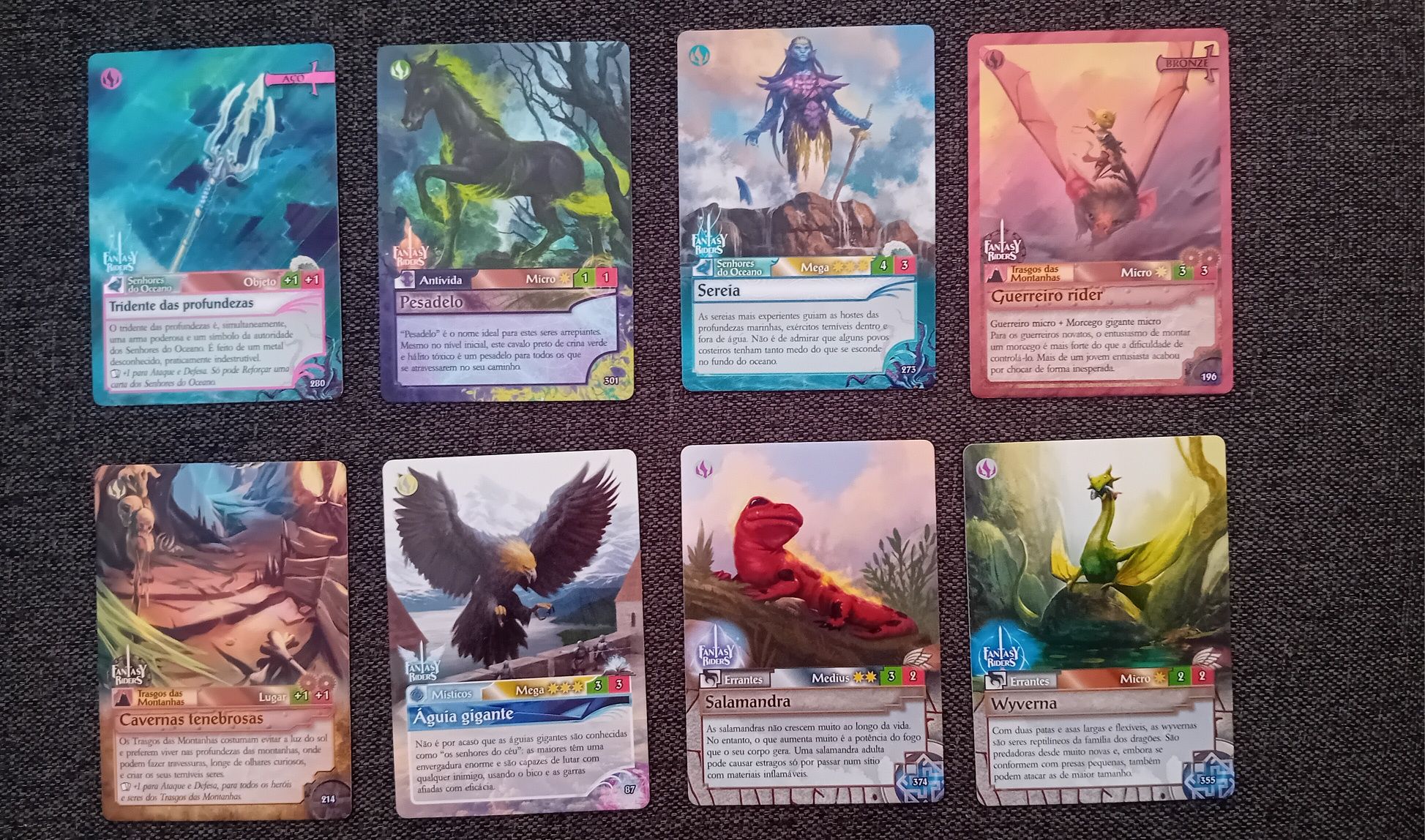 Cartas Fantasy Riders