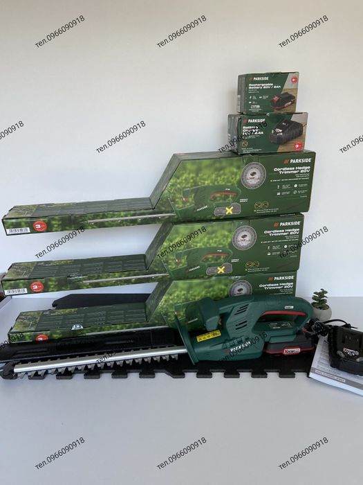 НІМЕЧЧИНА Акумуляторний кущоріз, кусторіз, кусторез Parkside PHSA 2035