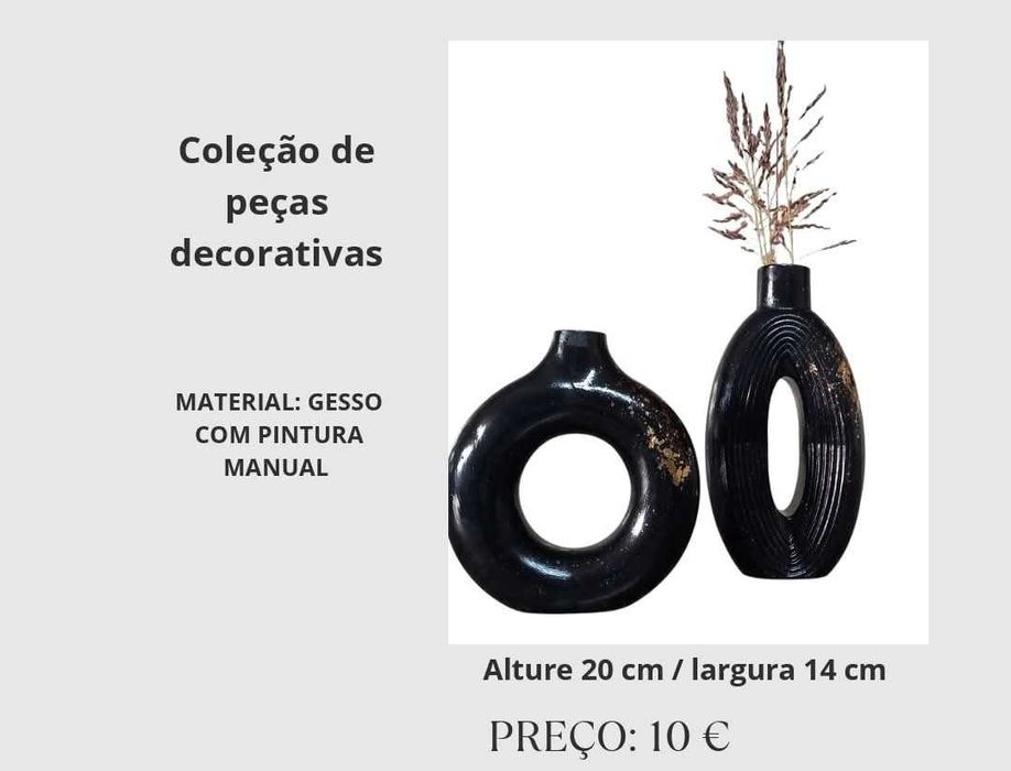 Vasos e peças decorativos