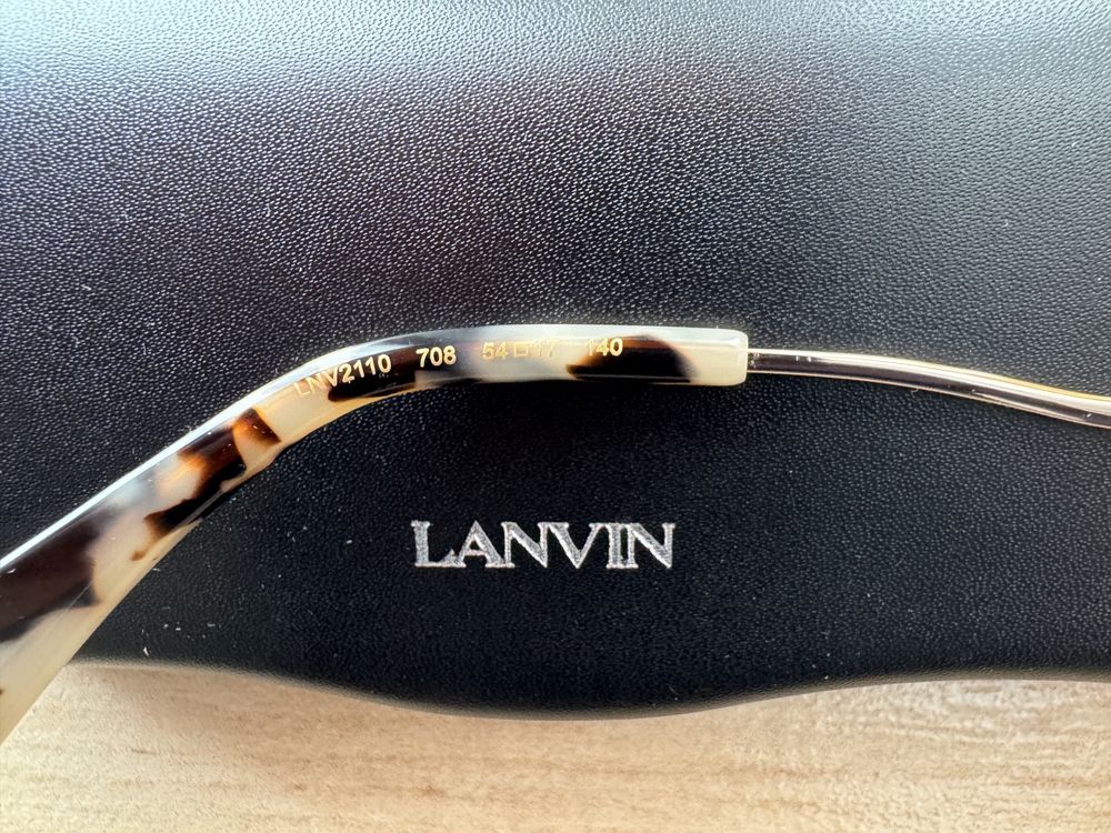 Nowe oprawki okulary korekcyjne premium Lanvin