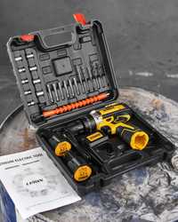 Шуруповерт 12V DeWalt DCF680Z2FA, полный комплект с набором инструмент