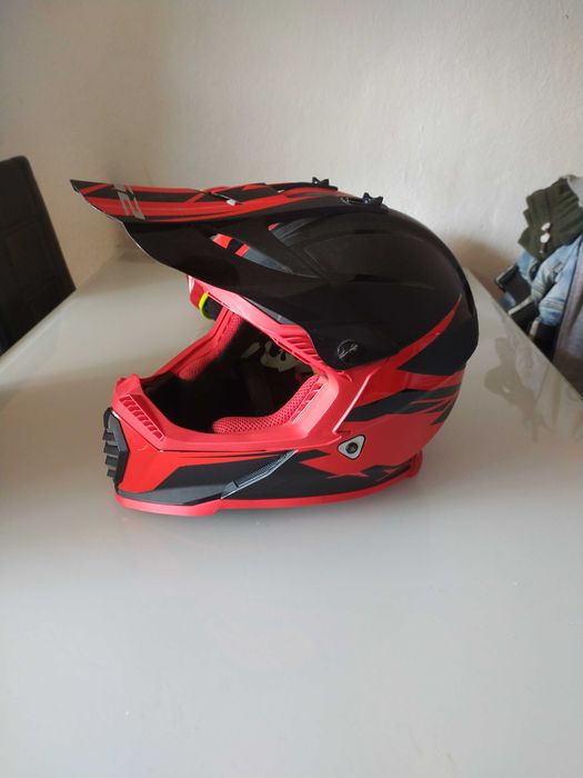 Capacete cross novo