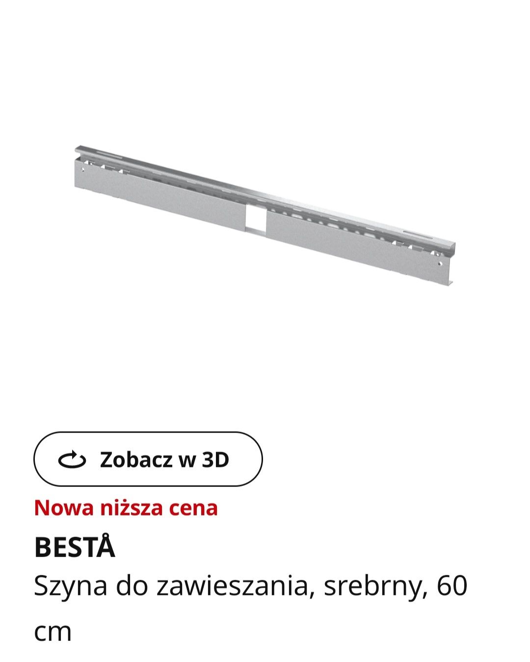 Ikea, Besta nowe szyny do zawieszenia