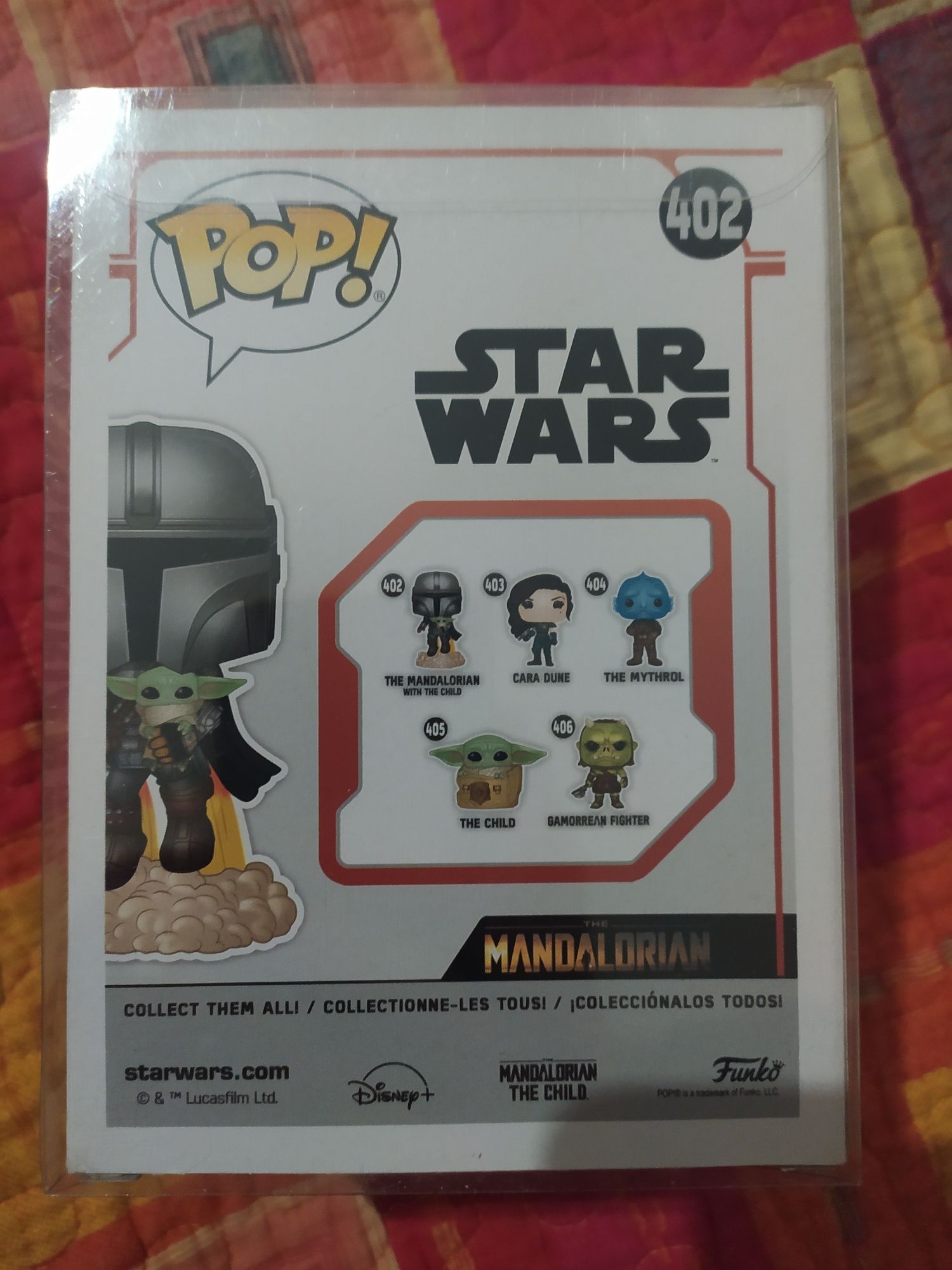 #402 The mandalorian with the child (Funko pop star wars)