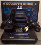 Игровая приставка Сега, sega mega drive с встроенными 252 играми