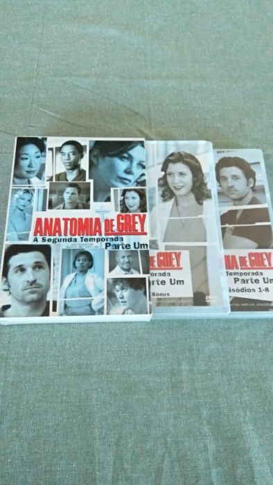 DVD original da Série Anatomia de Grey - Temporada 2 - 2 partes