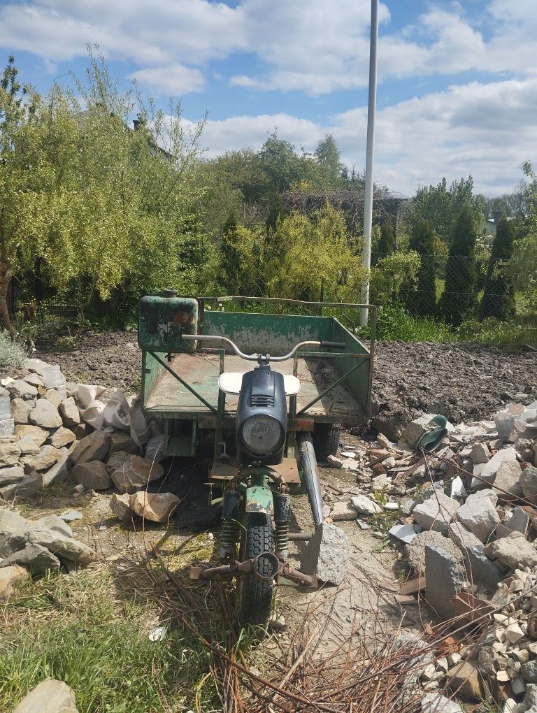 Tròjkołowiec do remontu