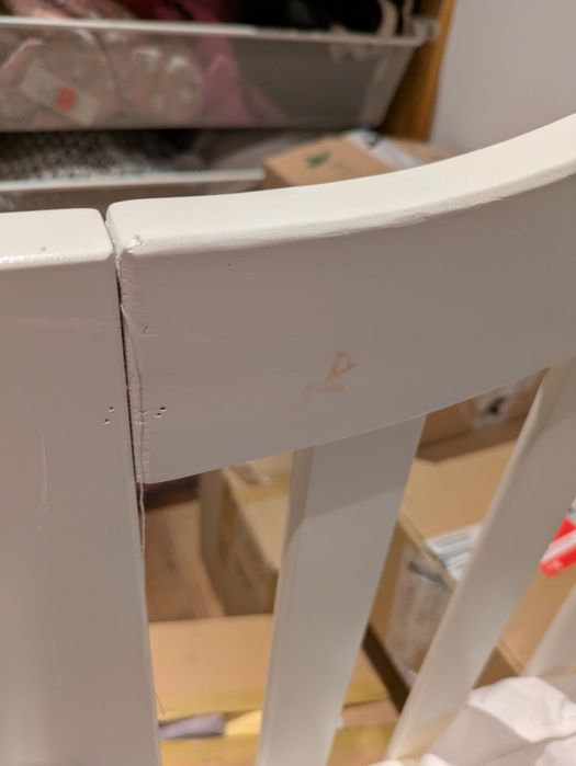 Łóżeczko drewniane ze szczebelkami niemowlęce z materacem