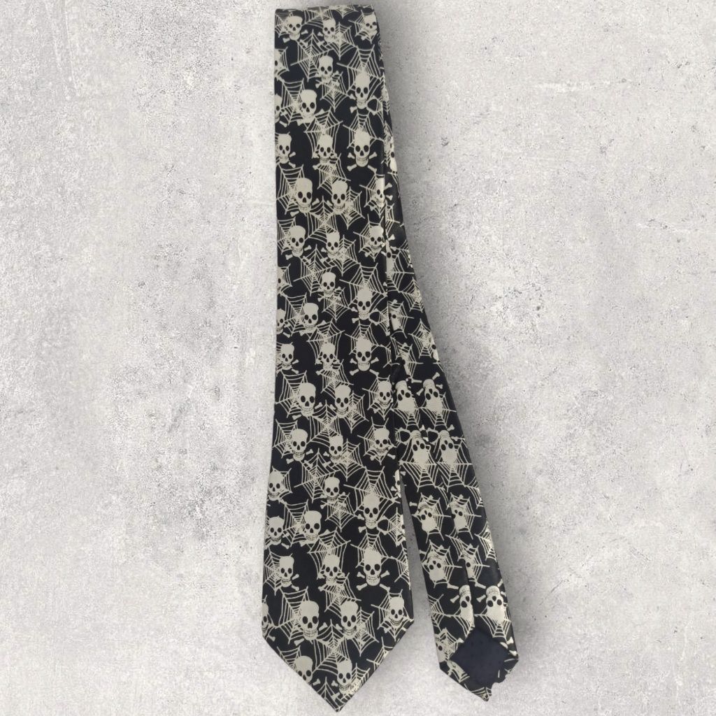 Краватка косплей з паутиною