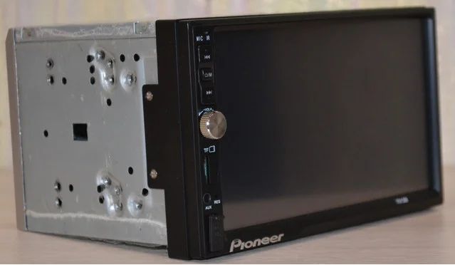 НОВАЯ автомагнитола Pioneer 7012, 2DIN, BT, SD, USB,AUX,Fm+ПУЛЬТ