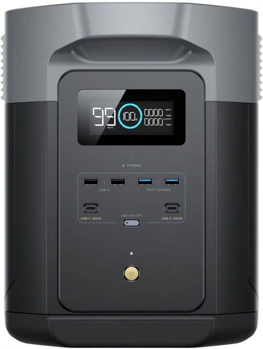Зарядна станція EcoFlow DELTA 2 Max / 2400 Вт / 2048 Вт⋅год