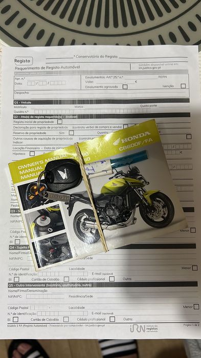 Hornet 600cc ´31000KM NOVA.