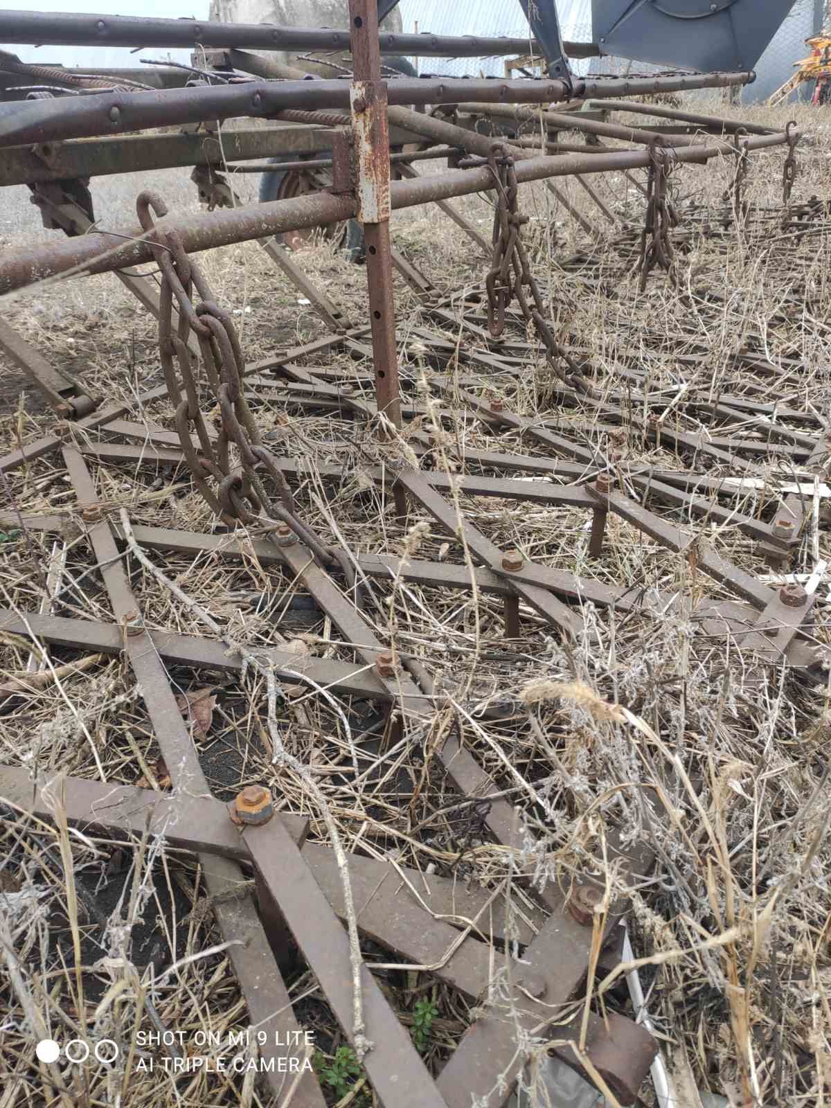 Сцепка борін зубових, 8 штук.