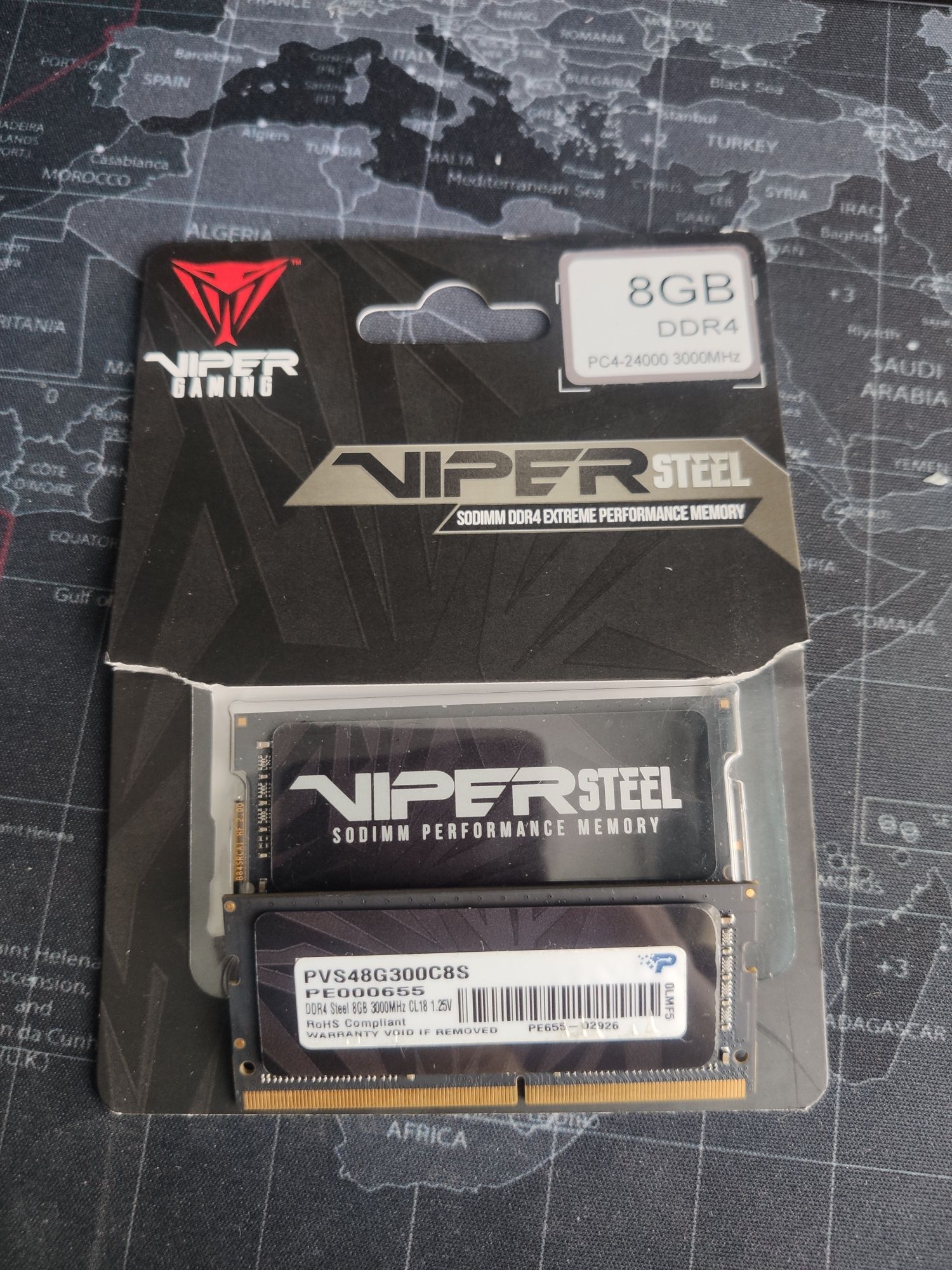 Pamięć kosc RAM Patriot Viper Steel Sodimm 16GB (2x8GB) 3000mHz DDR4