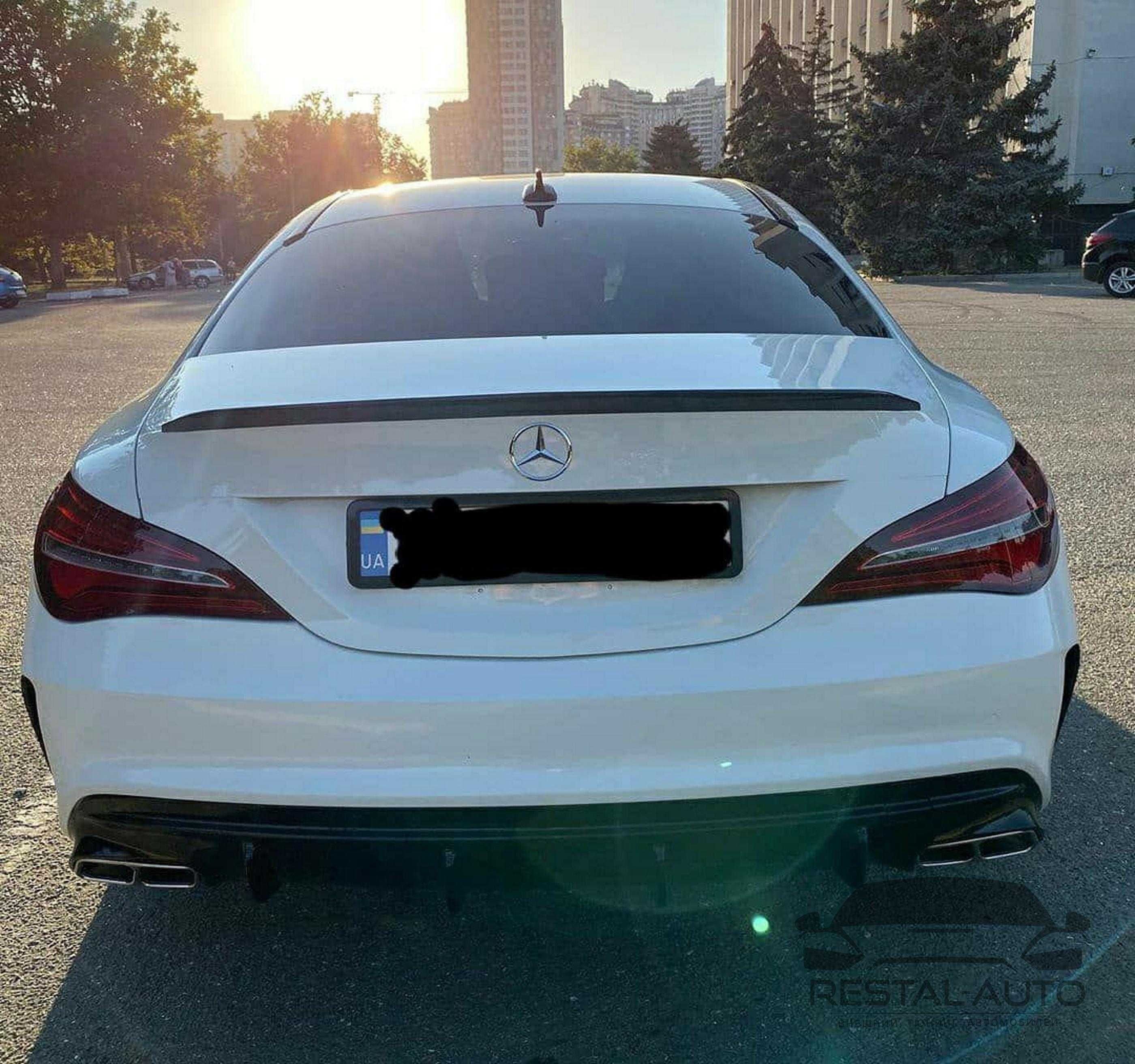 Бампер Задний на Mercedes CLA-class W117 13-19 год AMG 45 бампер цла