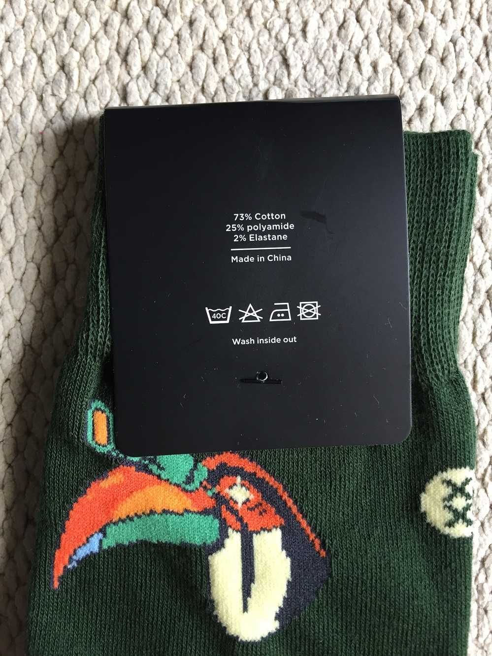Par de Meias -- Multicor VERDE -- Tam. 39-42 --- ON THAT ASS