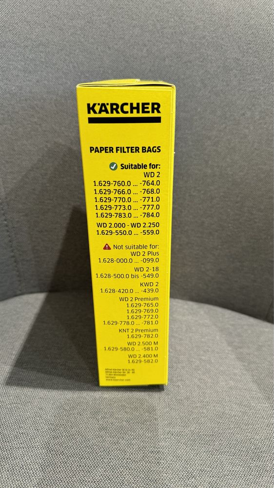 Karcher worki do odkurzacza WD 2.200, 2.250