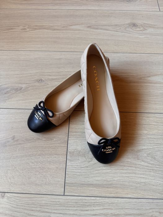 Шкіряні балетки coach. Оригінал. НОВІ
