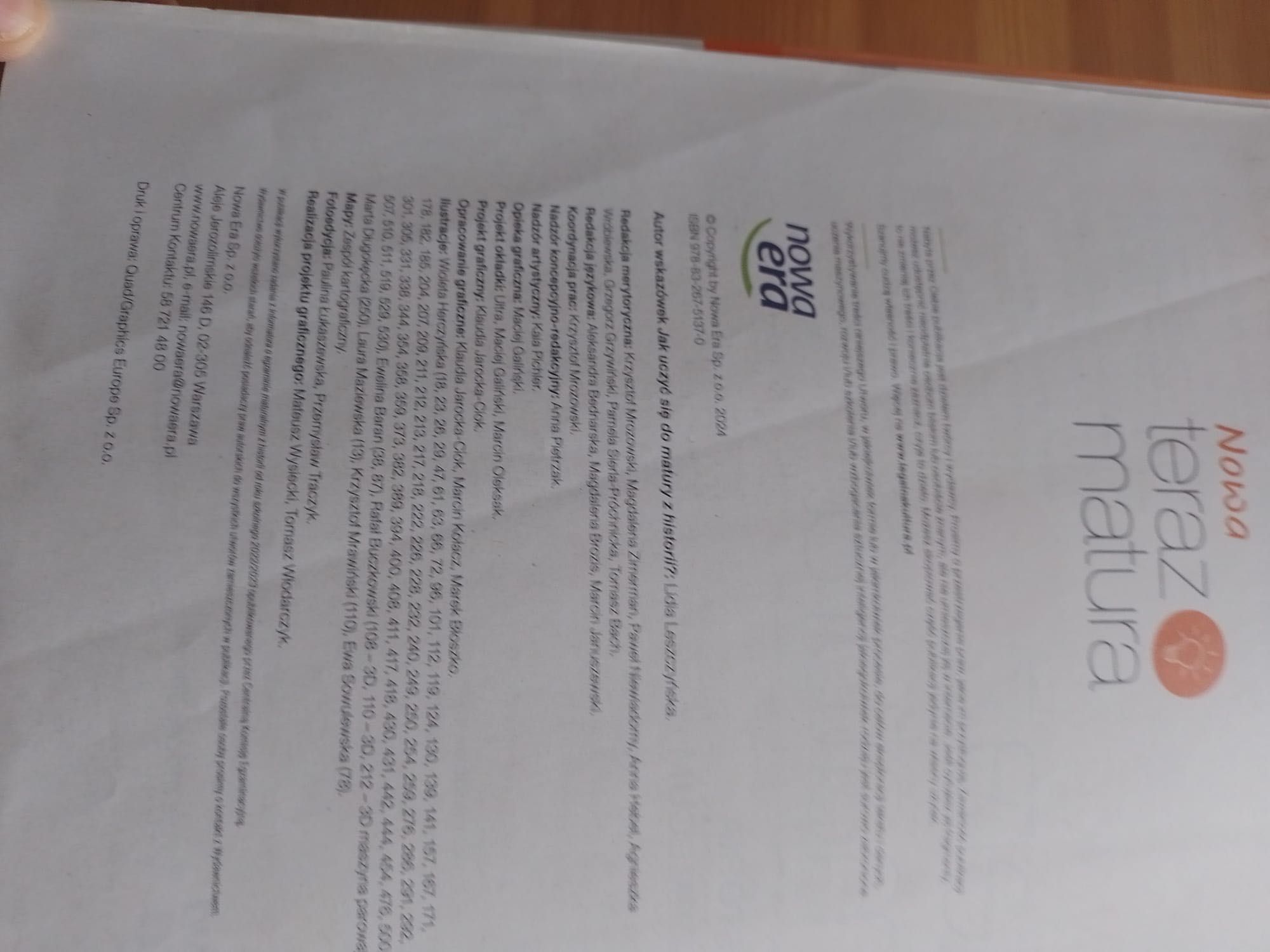Teraz matura. Historia. Vademecum