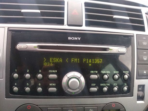 Radio Sony do Forda Focus mk2, C-Max, S-Max, Galaxy.