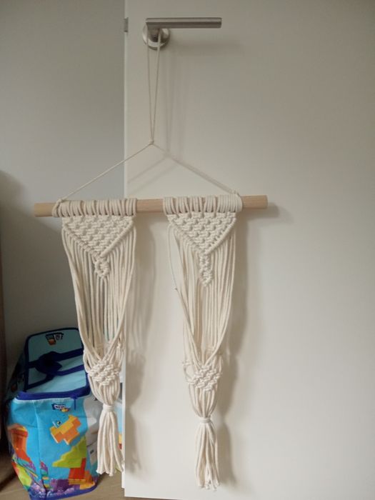 Makrama kwietnik 90x48