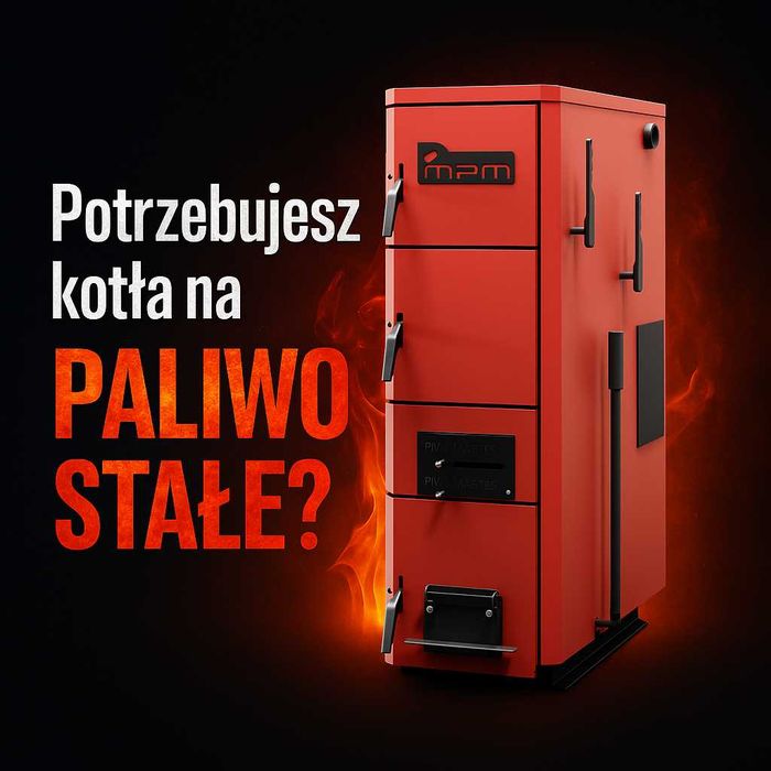 Piec MPM DS DUO 8–17 kW 5 klasa – drewno i węgiel, bez bufora