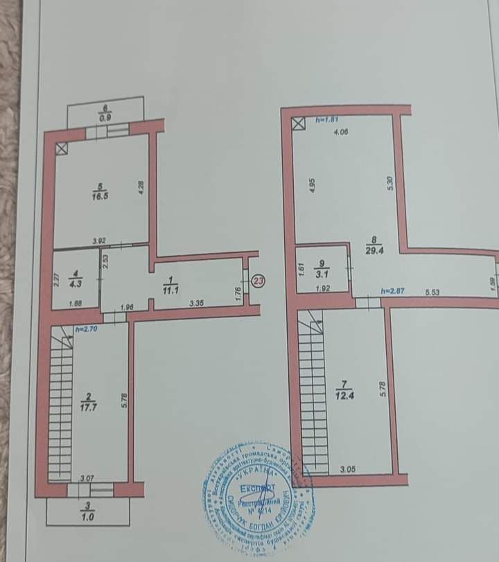 Продаж дворівнева 3х кімнатна квартира